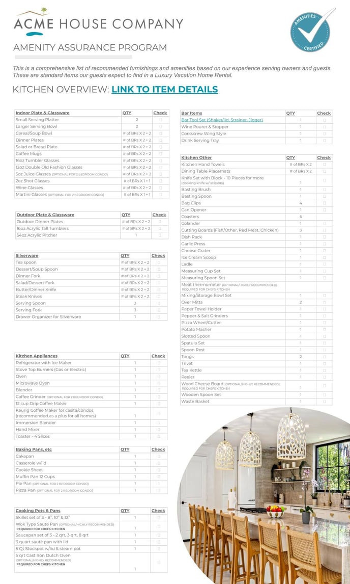 official Copy of Amenity Assurance Overview