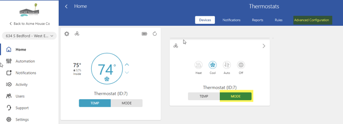 ps thermostat